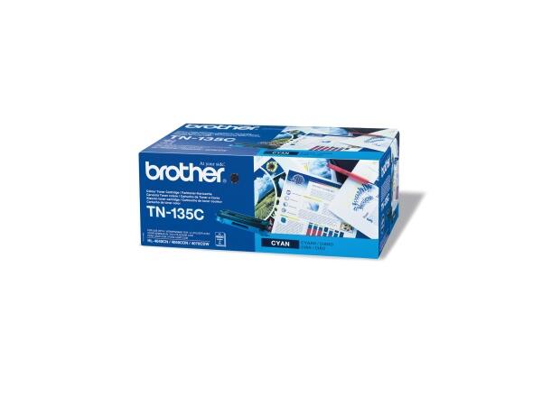 Toner Brother TN135C blå 4000 sider 